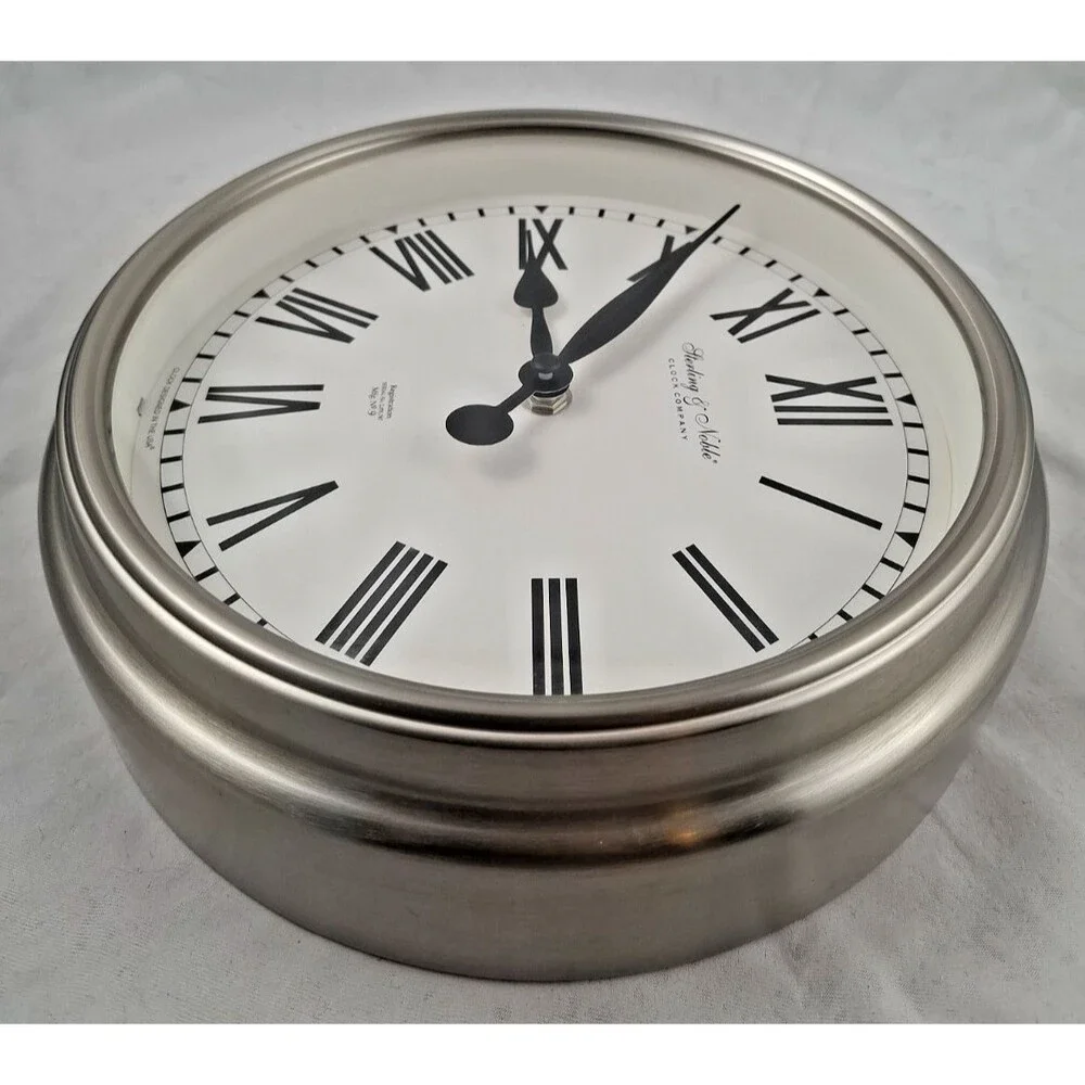 Vintage Sterling & Noble Wall Clock 10